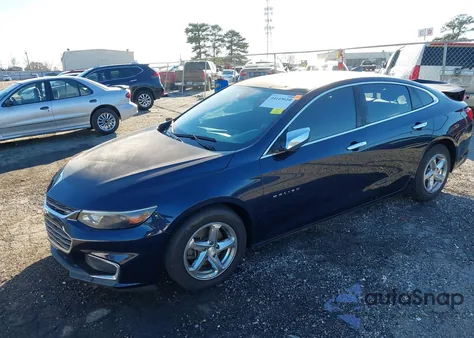 2016 Chevrolet Malibu Ls z USA, uszkodzony, nr VIN 1G1ZB5ST4GF343741